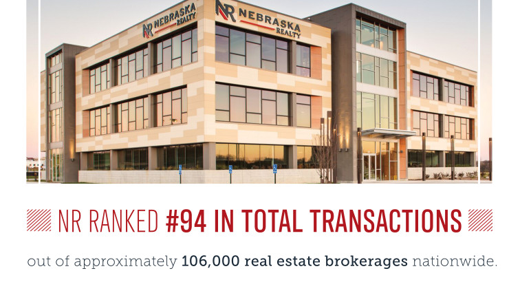 Nebraska Realty Ranked #94 Nationally