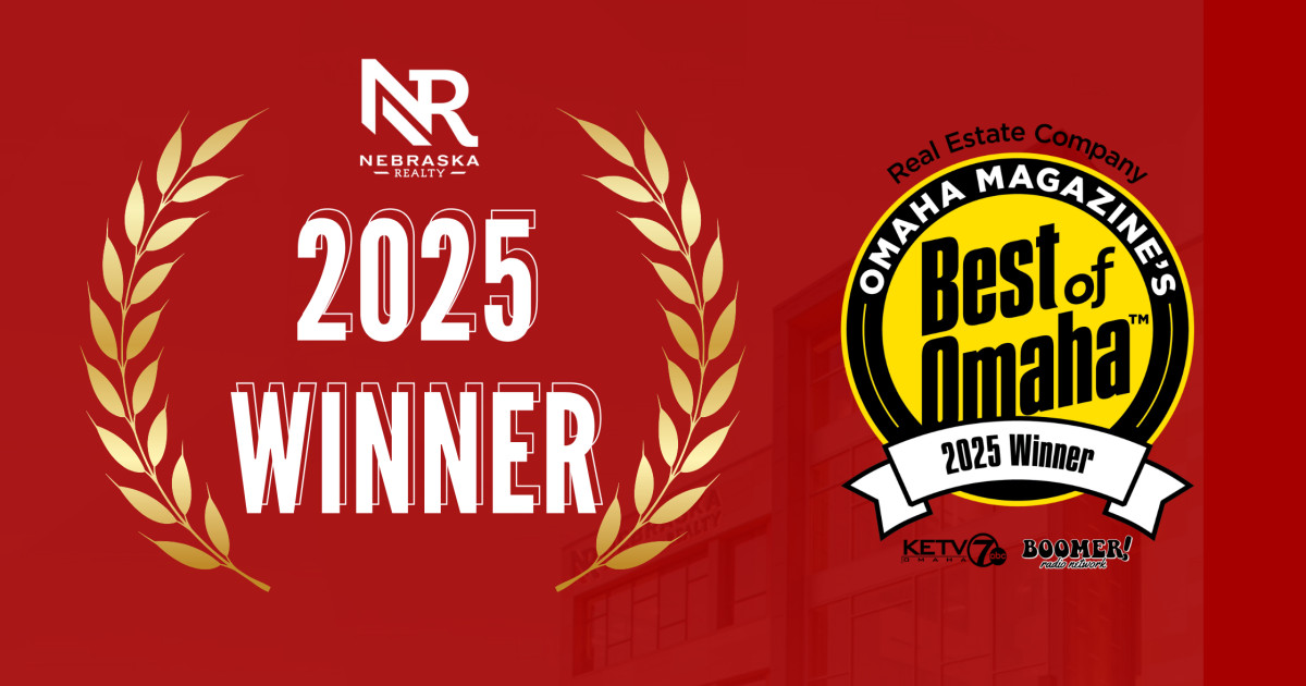 Nebraska Realty Honored as a Best of Omaha 2025 Winner Nebraska Realty